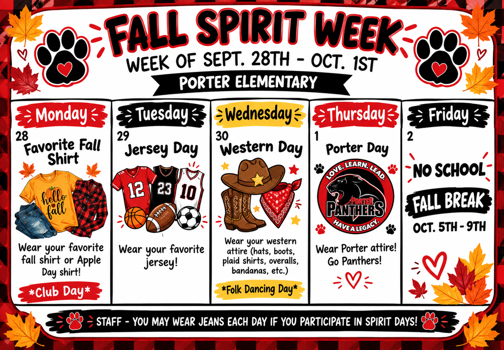 Fall Spirit Week