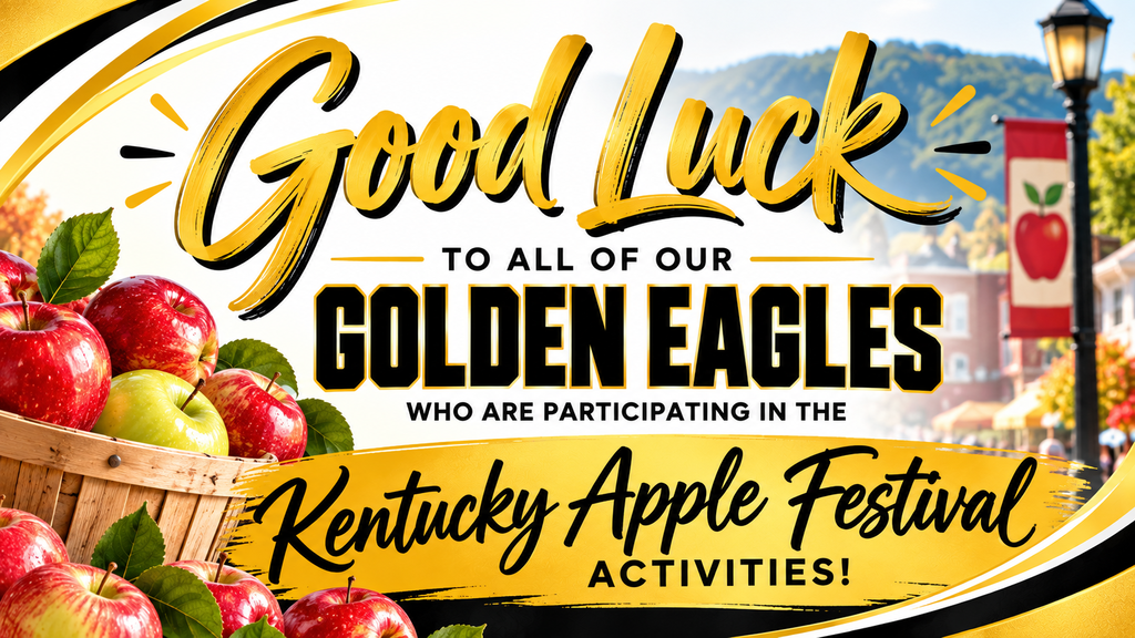 Good Luck Golden Eagles