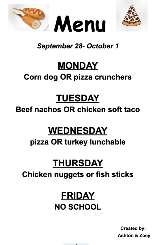 Lunch Week 1