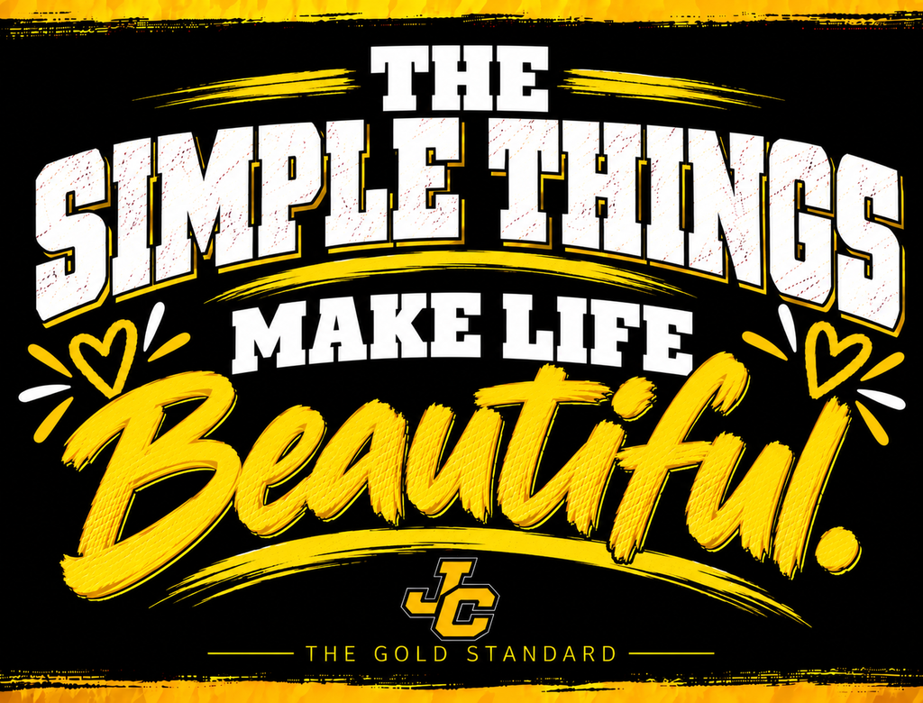 The Simple Things Make Life Beautiful