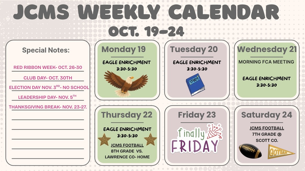 Weekly Calendar
