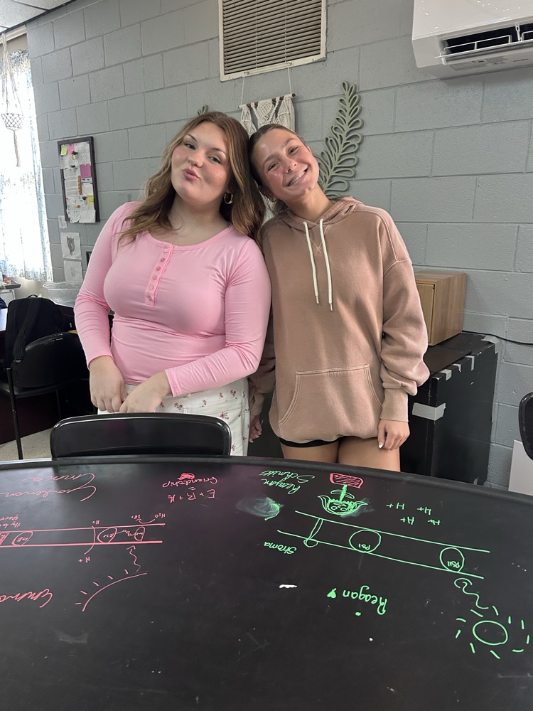 Chalk drawing