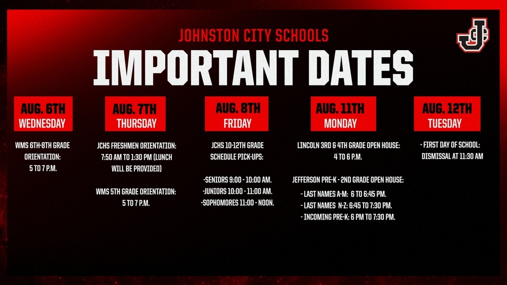August 2025 important dates 