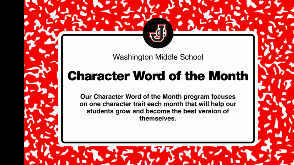 Character Word of the Month