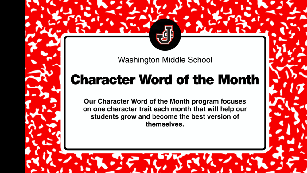 Character Word of the Month
