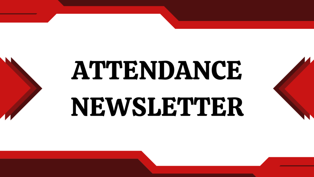 Attendance Newsletter title slide