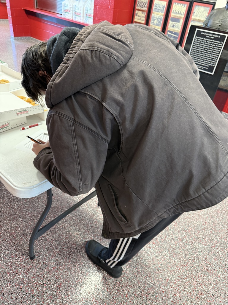 HS donut giveaway