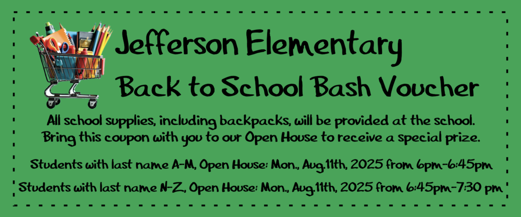 back to school bash