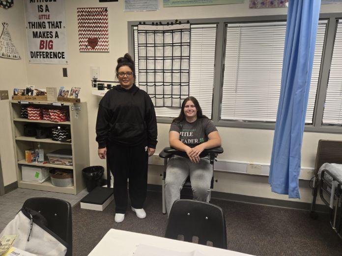 2025 cna students receive vaccines