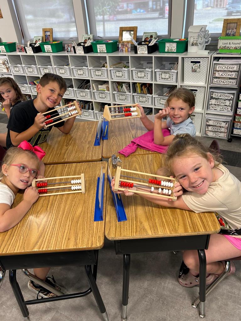 Mrs. Monchino's class learning math