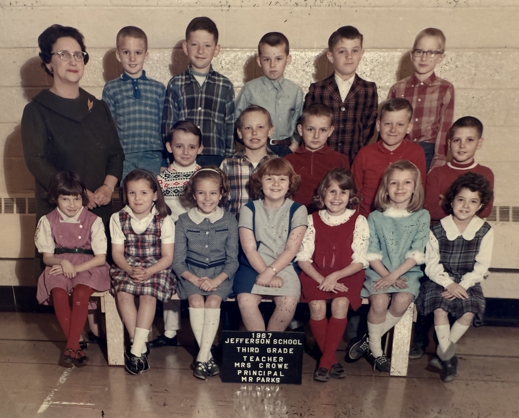 Mrs. Crowe 1967 3rd grade class