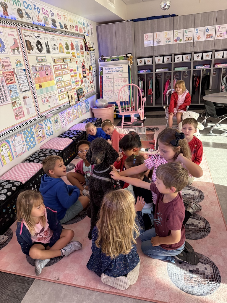 Mr. Kee and River visit kindergarten