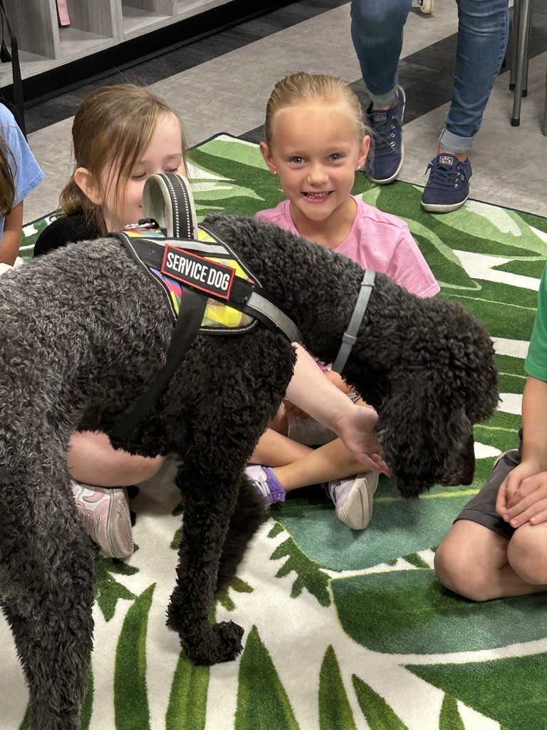 River visits 1st grade
