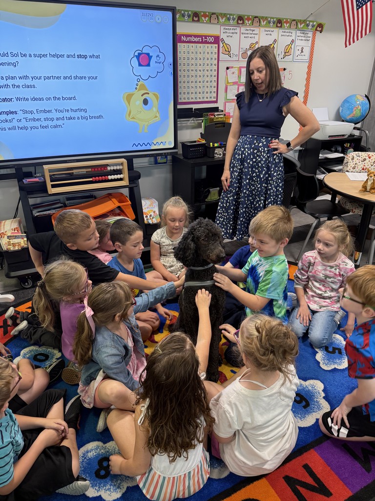 River visits 1st grade