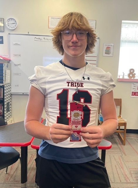 Novel class makes bookmarks