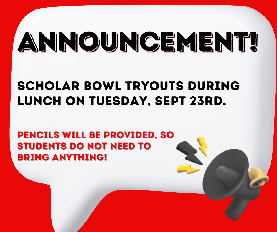 2025 scholar bowl tryouts