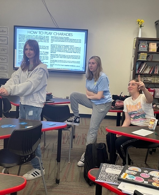 drama club plays charades 