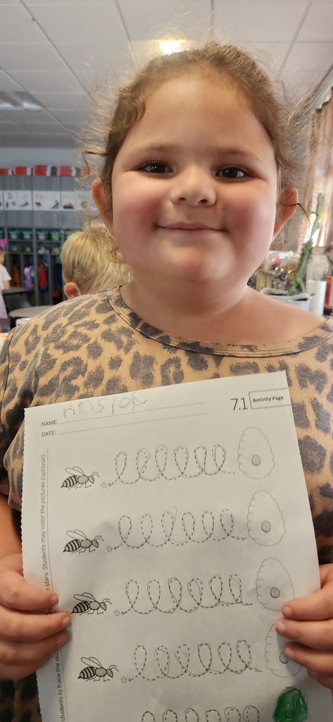kindergartners learn cursive 