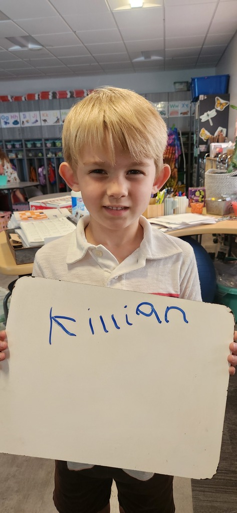 kindergartners learn cursive 