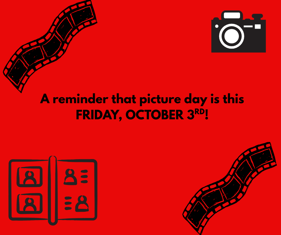 Picture day Friday, October 3rd, 2025