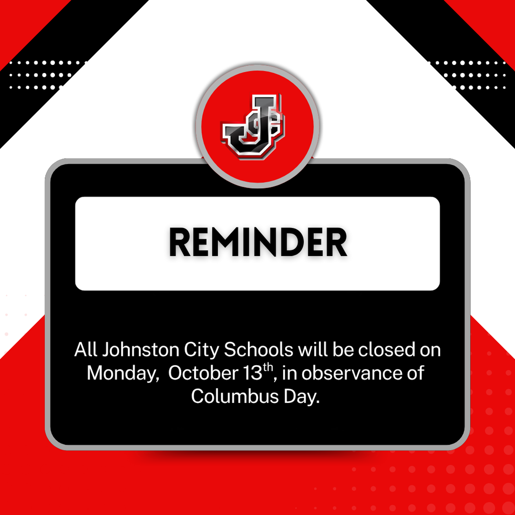 Columbus Day 2025 school closure notice