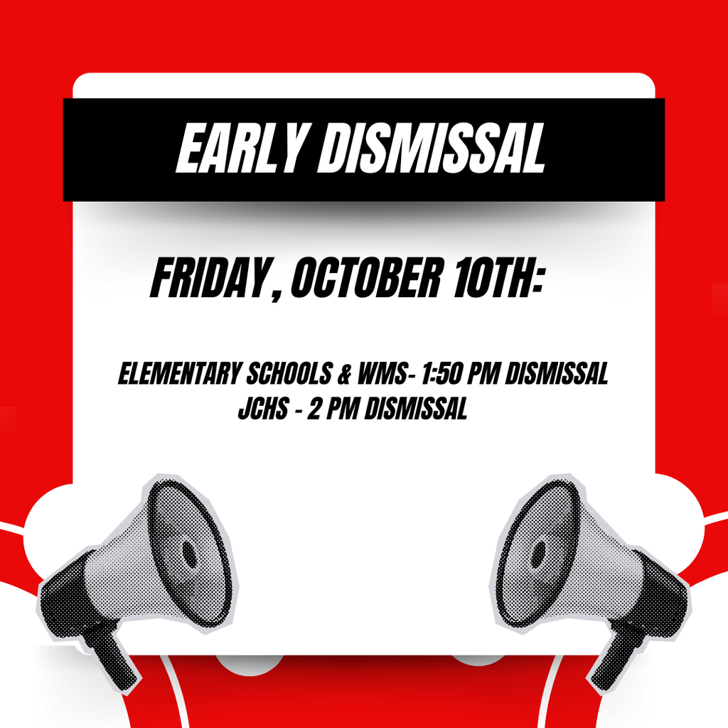 early dismissal October 10th 2025 