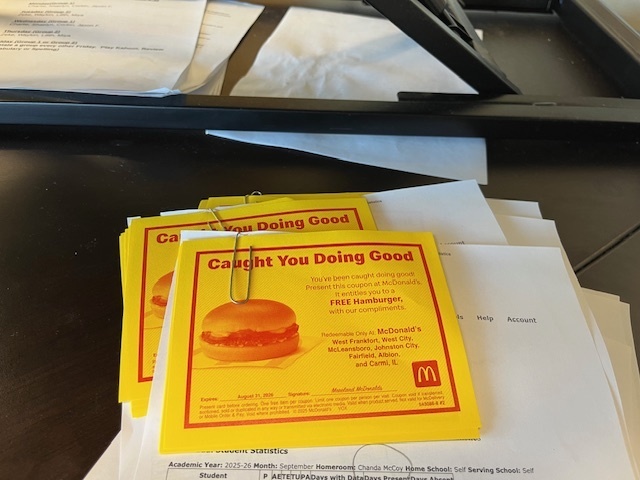 Lincoln McDonalds vouchers 