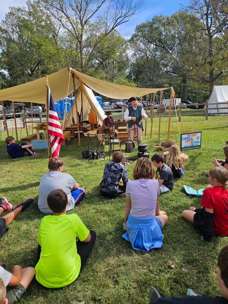 6th graders go to fort massac 2025