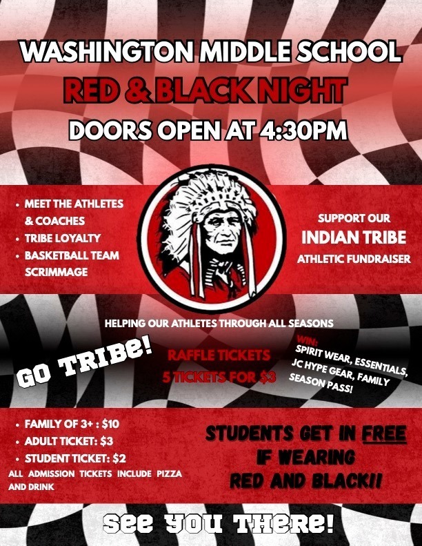 Red and Black Night raffle basket