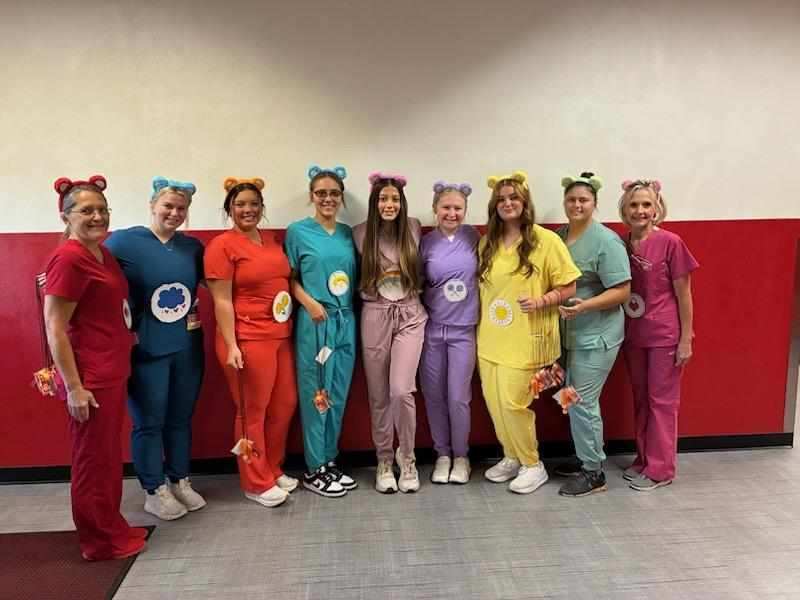 CNA students dress as care bears