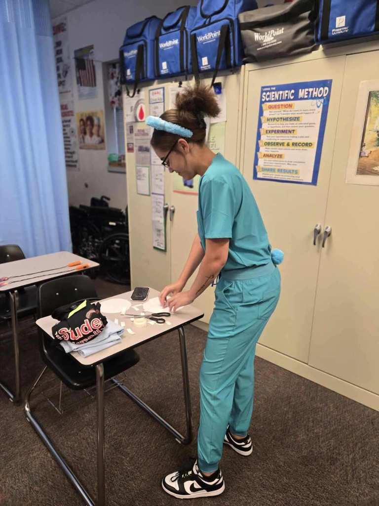 CNA students dress as care bears