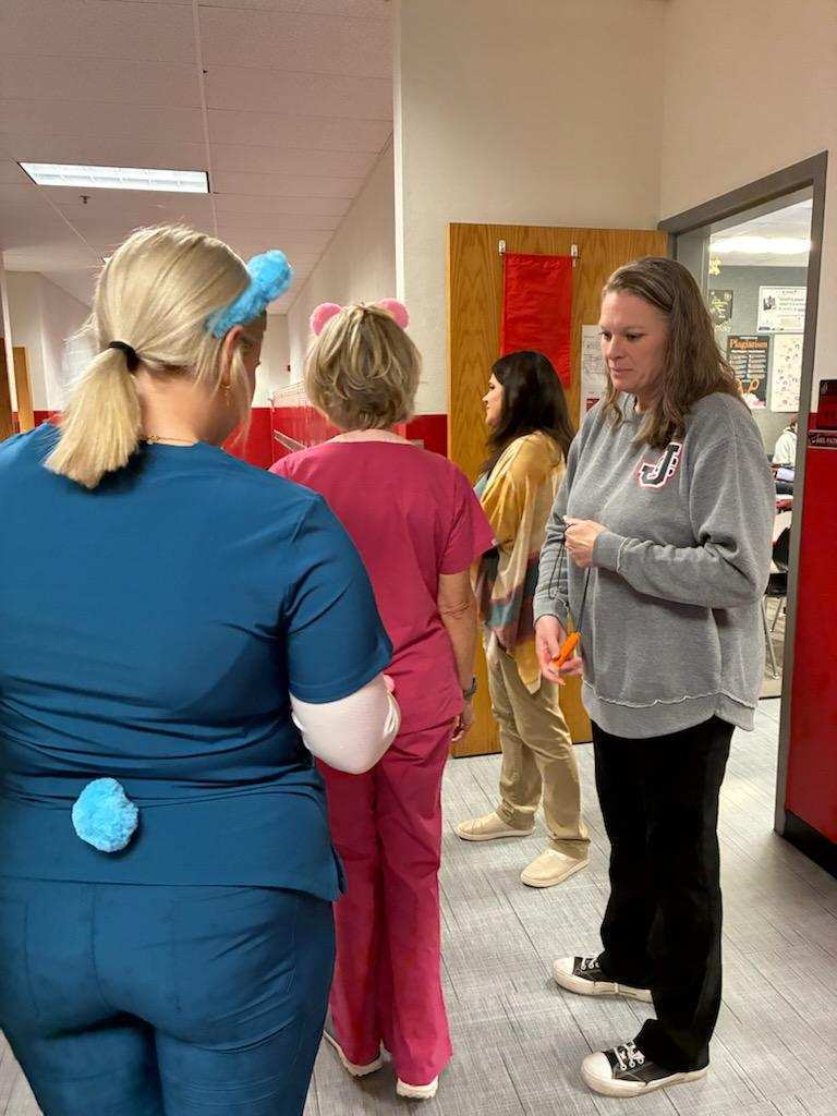 CNA students dress as care bears