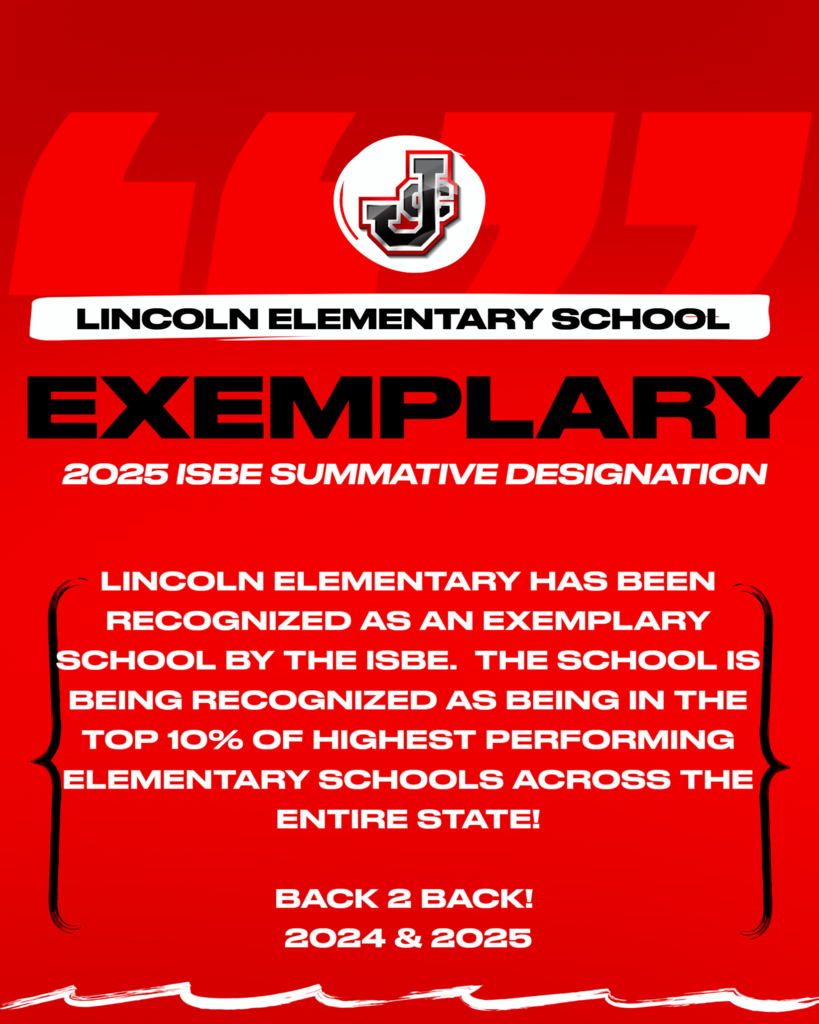 Lincoln Elementary 2025 exemplary school