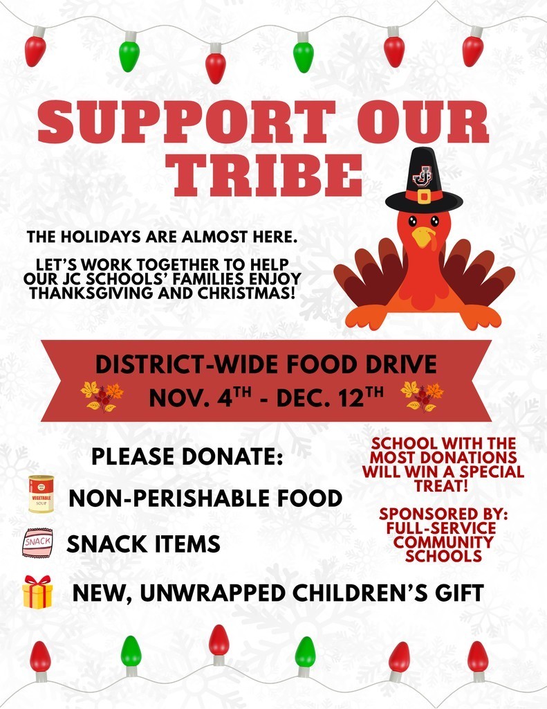 District-wide food drive 2025