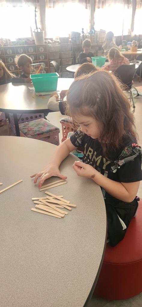 Mrs. Cheers' class uses geo boards