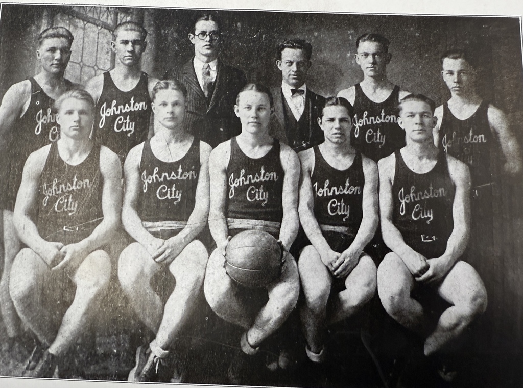 JCHS 1924-1925 Boys' basketball team 
