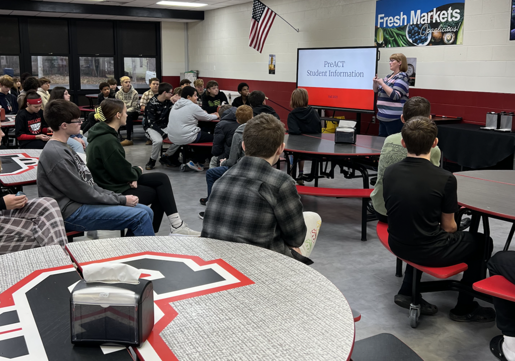 Pre-ACT presentation for 8th grade students 2025