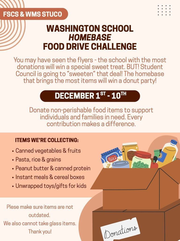wms stuco food drive flyer