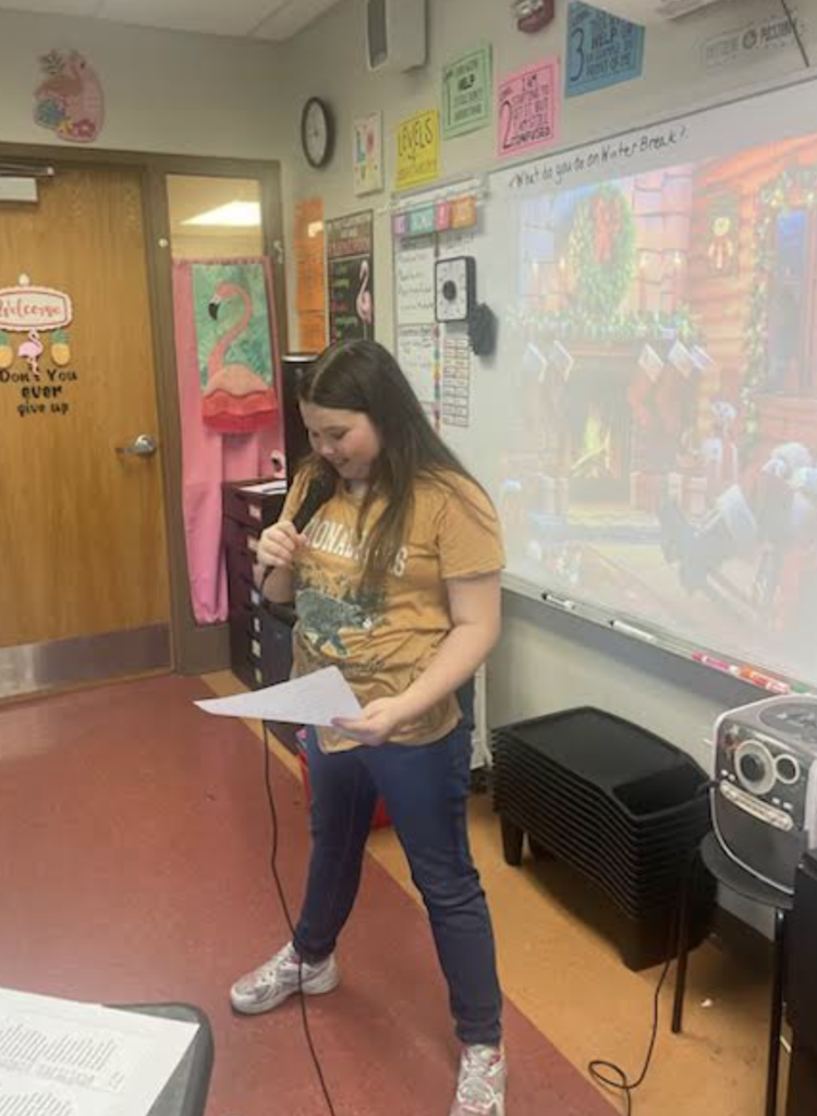 Mrs. Grizzell's 4th grade poetry slam 2025