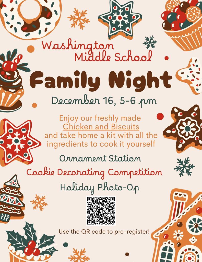wms December 2025 family night flyer