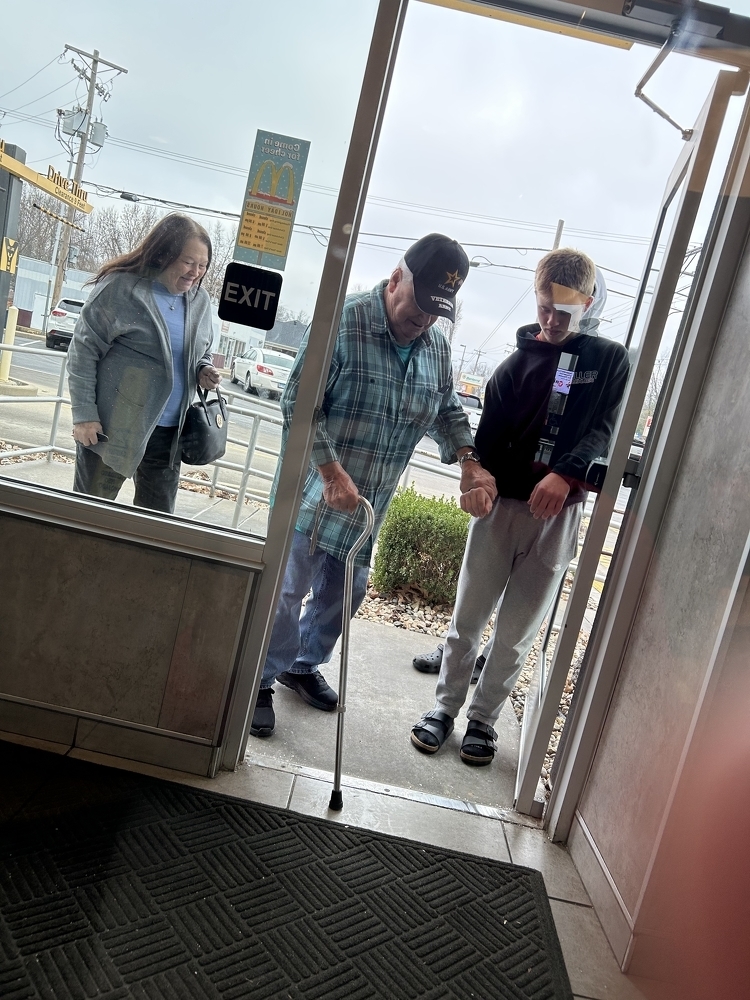 Mr. Jim spotted at McDonald's