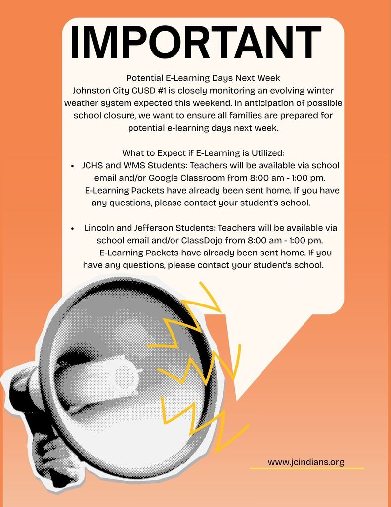 Potential E-Learning Days Next Week