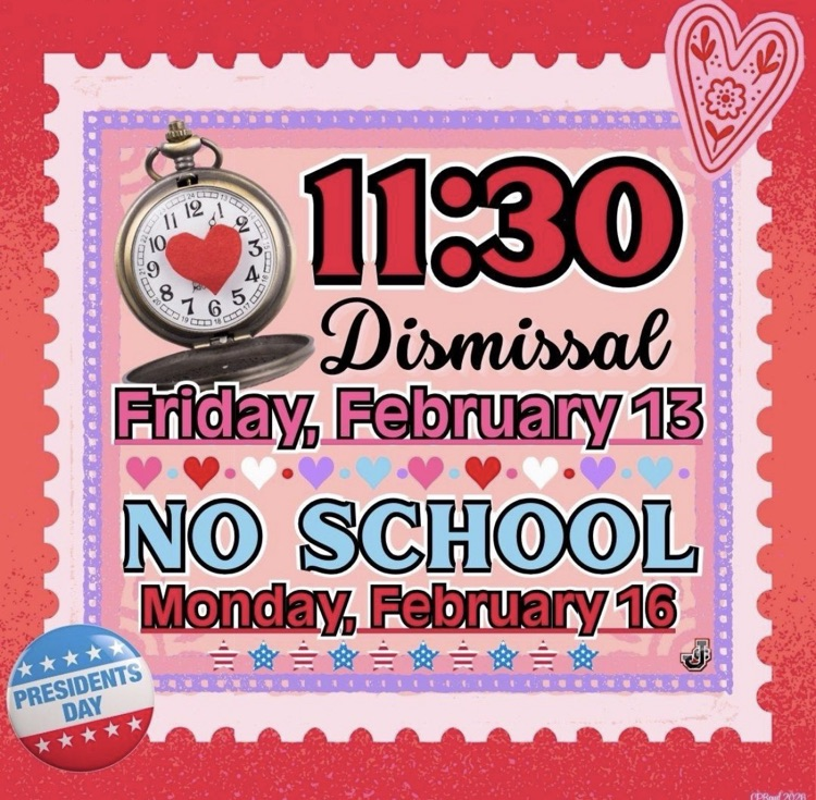 Early Dismissal 2/13/26