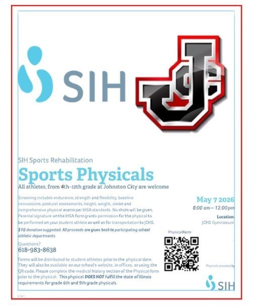 Sports Physical informative flyer