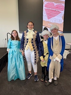 6th grade Brain Games team brought their best as the cast from Hamilton