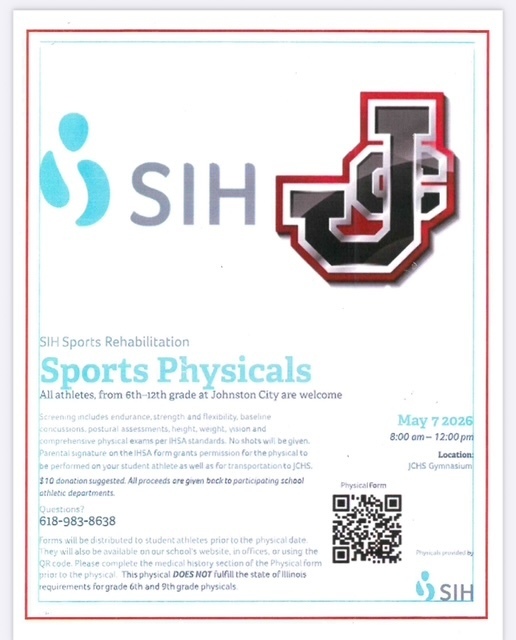 JCHS/SIH Sports Physicals
