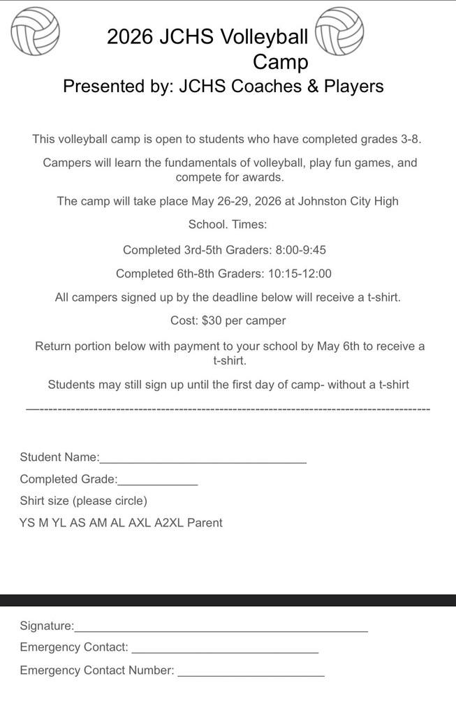 Volleyball camp info