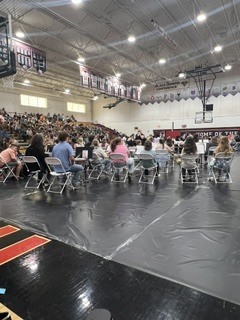 Students perform at the 2026 spring band concert