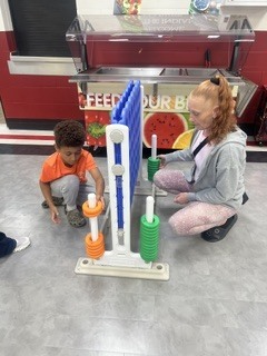 staff and families celebrate alop family night