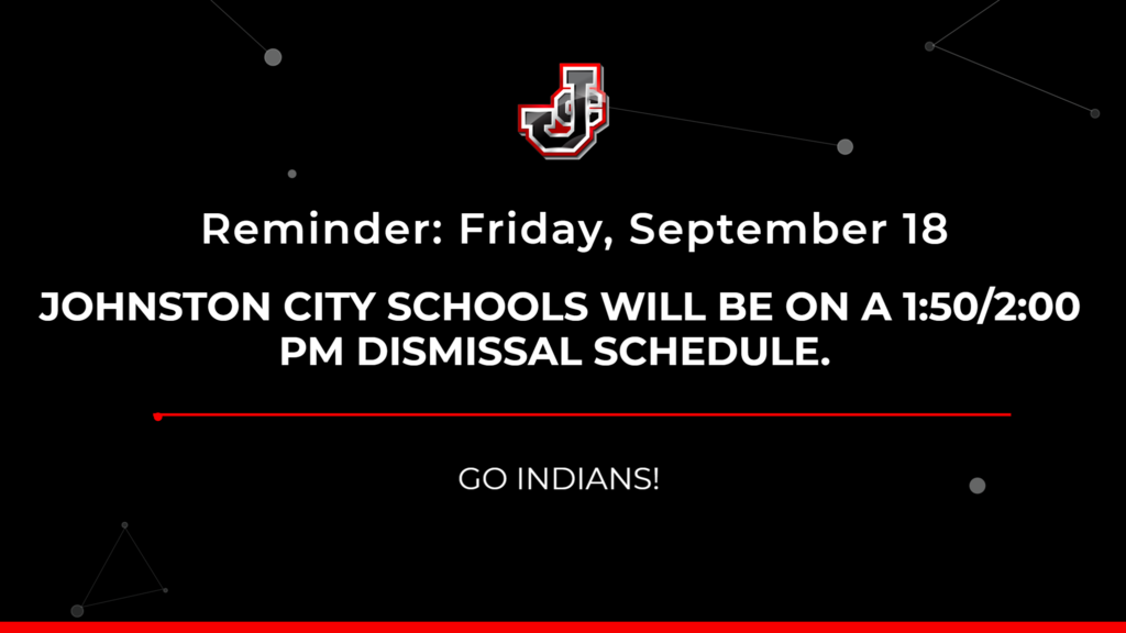 Sept. 18 1:50/2:00 pm dismissal